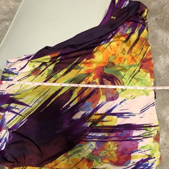 Jessica Simpson  abstract floral dress: M - Picture 5 of 7